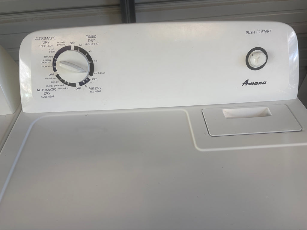 Matching Amana Washer and Dryer Set