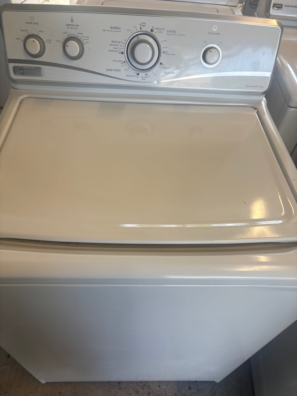 Maytag washing machine