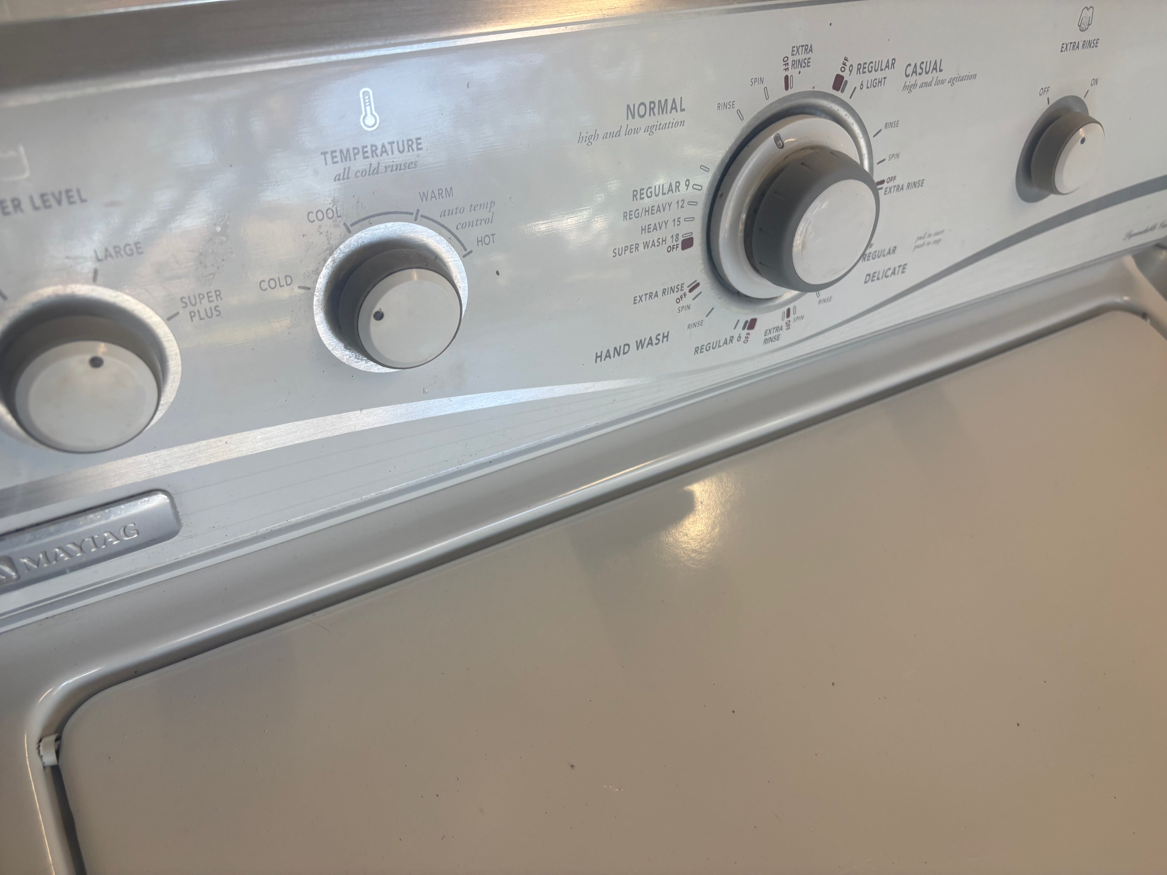Maytag washing machine