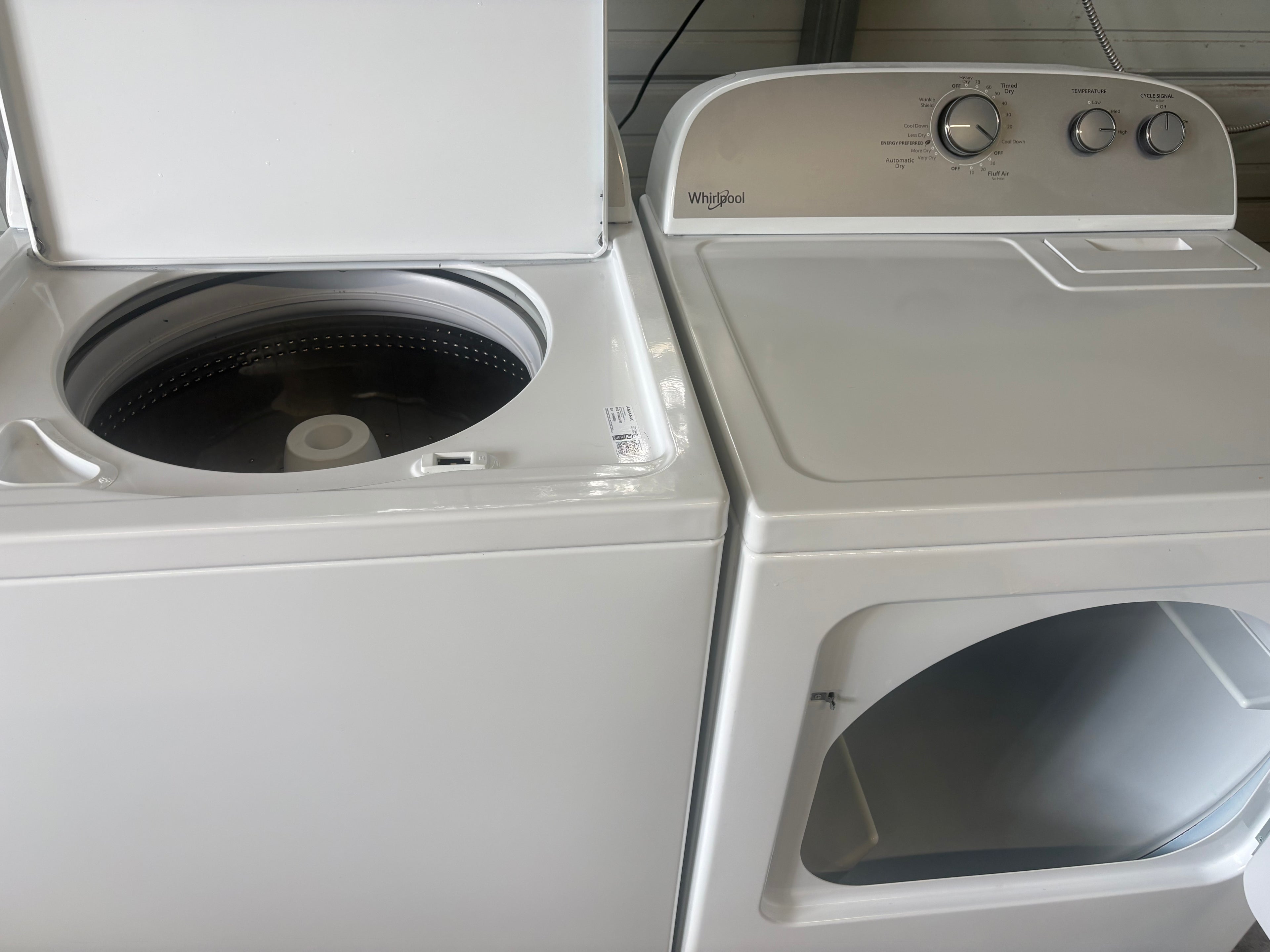 Whirlpool Washer and Dryer