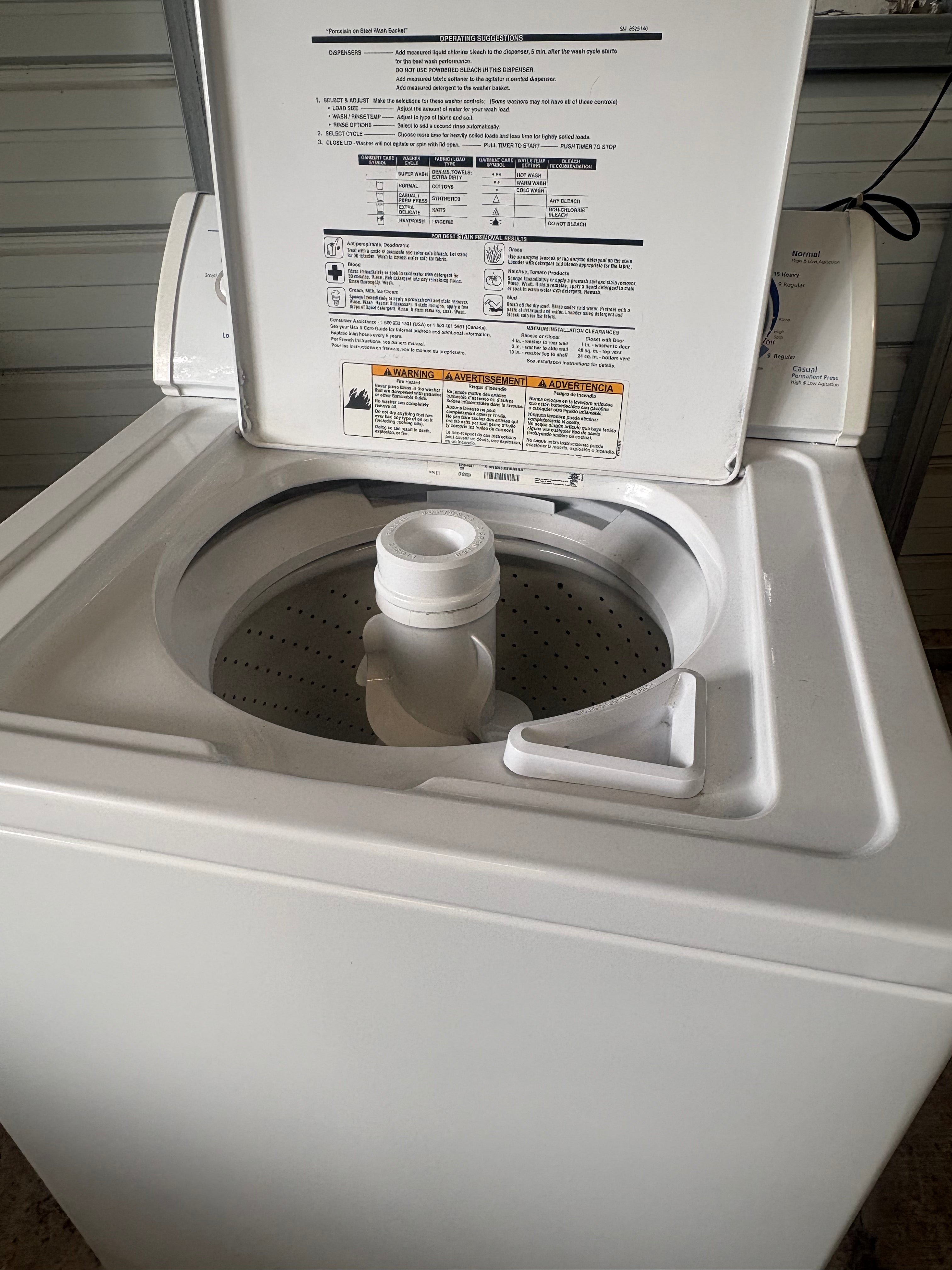 Whirlpool Washer (Direct Drive)