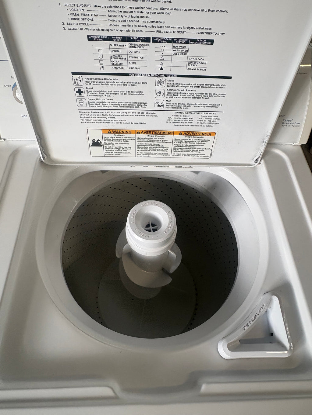 Whirlpool Washer (Direct Drive)